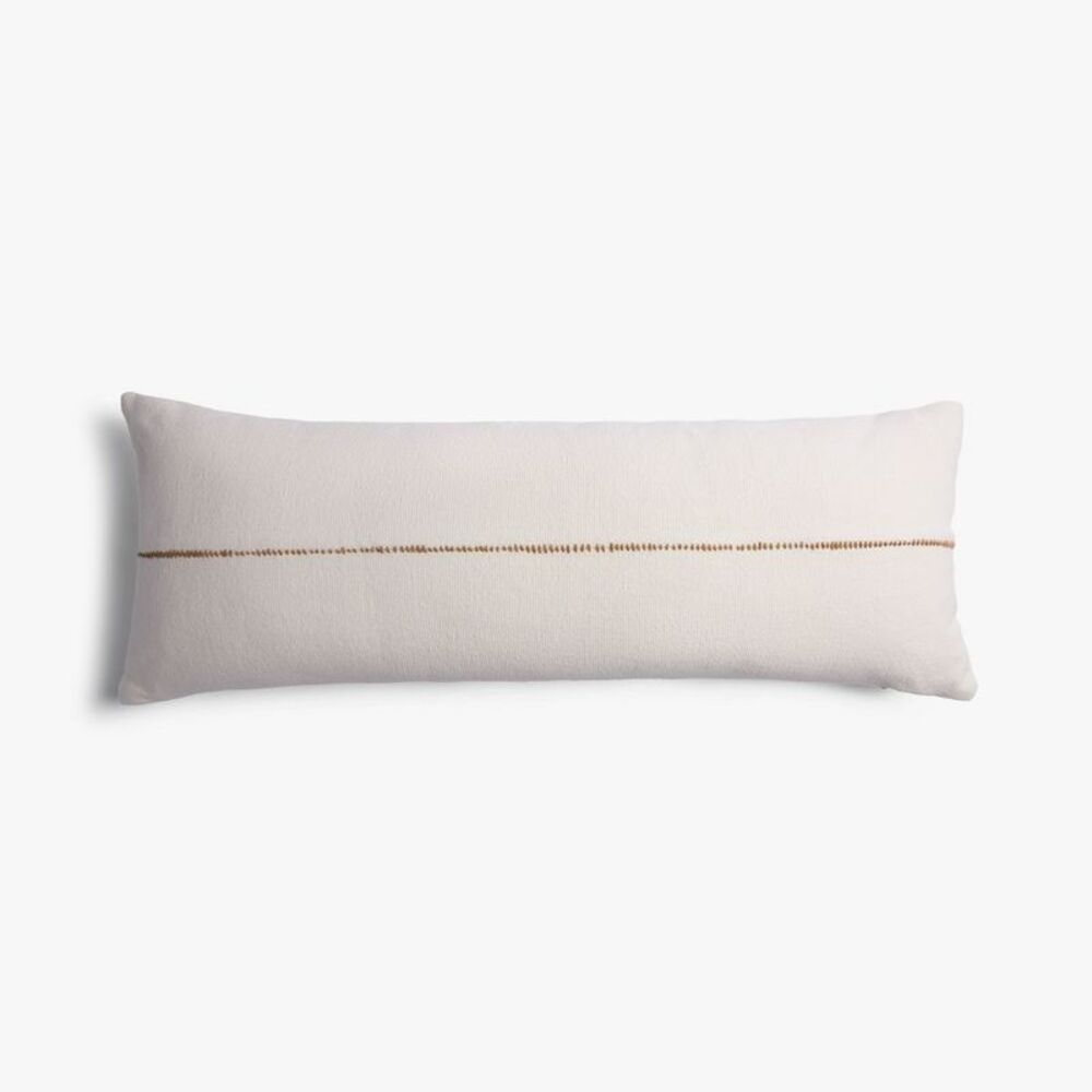Parachute - Horizon Lumbar Pillow Parchment & Pecan - Parachut Parchment & Pecan